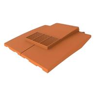Timloc Plain Tile Roof Vent RTV-PGR Roofing Slate Ventilation (Terracotta)