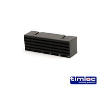 Timloc Plastic Airbrick - 215 x 69mm - Black