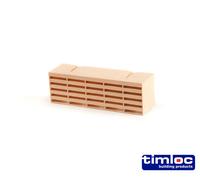 Timloc Plastic Airbrick - 215 x 69mm - Buff