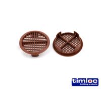 Timloc Push In Vent (Brown)