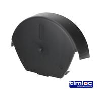 Timloc Universal 1/2 Round Cap Black Bag 1 LOC99136