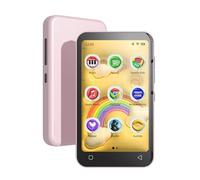 TIMMKOO 16GB Kids MP3 Player with Bluetooth and WiFi, Parental Controls, 4" Music Player with Spotify, Audible Up to 1TB （Pink）