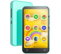 TIMMKOO 16GB Kids MP3 Player with Bluetooth and WiFi, Parental Controls, 4" Music Player with Spotify, Audible Up to 1TB （Blue）