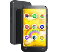 TIMMKOO 16GB Kids MP3 Player with Bluetooth and WiFi, Parental Controls, 4" Music Player with Spotify, Audible Up to 1TB （Black）