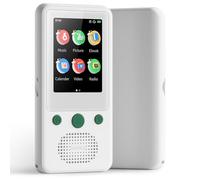 TIMMKOO 64GB MP3 Player for Kids, 2.4" Touch Screen MP3 Players with Bluetooth, 65H Playback Portable Music Player with Speaker, Support TF Card Up to 128GB