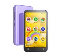TIMMKOO 80GB Kids MP3 Player with Bluetooth and WiFi, Parental Controls, Pre-Installed Spotify, Spotify Kids, Audible, 4" Touch Screen MP4 Music Player Up to 1TB (Purple)