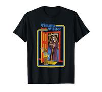 Timmy Grim Reaper Sarcastic Retro Vintage Funny Adult Humor T-Shirt