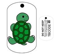 Timmy the Turtle (Travel Bug) For Geocaching - Trackable Tag - Unactivated