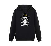 Timmy Trumpet Skull Electro House Dj Men Cotton Hoodie Women Hoodie Hip Hop Streetwear Urban Sweater Unisex Casual Black