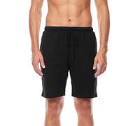 Timone Men's Pyjama Short TI30-114 (Black, XL)
