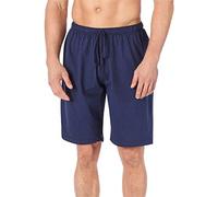 Timone Men's Pyjama Short TI30-116(Navy Blue, XL)