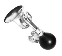 Timoo Bike Horn for Adults Classic Bugle Horn Metal Squeeze Clown Horn for Golf Cart, Fits All Bicycle Handle Bar, Loud Sounds