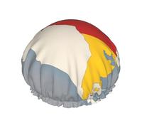 Timor-Leste Location Map With A Sun Shower Caps Women Reusable Large Shower Cap Men Quickdry Care Hair Long Short Kids Bath