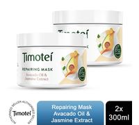 Timotei Hydrating, Strengthening & Purifying Shampoo, Conditioner, Mask, 2x300ml