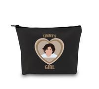Timoth Fans Gift Timy’s Girl Zipper Pouch Makeup Bag for Chalame Fandom Girls (Timmy Girl Black EU)