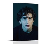 Timothée Chalamet Anti Splash Art Posters Living Room And Bedroom Hanging Paintings Suitable for Multiple Scenarios No Need for Punching Easy to Install Suitable for Gifts And Personal UseFrame-style1