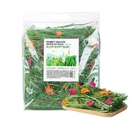 Timothy Grass - Feeding Hay for Rabbits | Natural Grass - Hay Bedding for Hamsters, Gerbils, Chinchillas | Healthy Pet Food for Improved Digestion and Comfortable