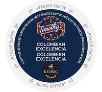 Timothy's World Coffee, Colombia Excelencia, K-Cup Portion Pack for Keurig K-Cup Brewers, 24-Count
