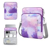 TiMOVO 13.3-14 Inch Laptop Sleeve Case Carrying Bag with Pockets for Surface Pro 9/8/X, MacBook Air 2022-2018, MacBook Pro M2 14" /13" M2/M1 Pro/M1 Max 14.2 2023-2021, Galaxy Tab S9+/S8+ 12.4", Purple