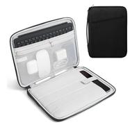 TiMOVO 13 Inch Tablet Sleeve for MacBook Air, MacBook Neo, iPad Air 13" M3 2025, iPad Pro 13"/12.9", Galaxy Tab S9/S10 Plus/S9 FE+ 12.4", Remarkable Paper Pro 11.8", Protective Bag with Pockets, Black