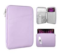 TiMOVO 13 Inch Tablet Sleeve with Pocket for iPad Air 13" M3 2025, iPad Pro 13", iPad Pro 12.9", Galaxy Tab S9 Plus/S10+/S10 Plus/S9 FE+/S9 FE Plus 12.4", Remarkable Paper Pro 11.8", Purple Lavender