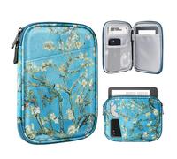 TiMOVO 6-7 Inch Tablet Sleeve for All-New Kindle Paperwhite and Kindle Colorsoft Signature Edition, Protective Sleeve Cover Case with Pocket for Kindle E-Reader/Kindle Oasis, Apricot Blossom