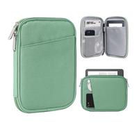 TiMOVO 6-7 Inch Tablet Sleeve for eReader Book Paperwhite/Colorsoft Signature Edition, Protective Sleeve Cover Case with Pocket for E-Reader/Oasis & Kobo Devices, Bodhi Green