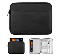 TiMOVO 9-11 Inch Tablet Sleeve Bag for iPad 10th/9th/8th Gen. 10.2", "iPad Air 11/5th/4th Gen. 10.9", Galaxy Tab A9+/A9 Plus 11", Carrying Case with Pocket, Black