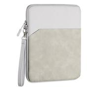 TiMOVO 9-11 Inch Tablet Sleeve Bag for iPad 11-inch A16 2025, iPad 10th Gen. 10.9", iPad 10.2", iPad Air 11/Air 5th/4th Gen. 10.9", Galaxy Tab A9+/A9 Plus 11", Protective Bag with Pocket, Light Gray
