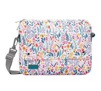 TiMOVO 9-11 Inch Tablet Sleeve Bag with Shoulder Strap Fits iPad 11-inch A16 2025, iPad 10th Gen. 10.9", i Pad Gen. 10.2", i Pad Air 11/5th/4th Gen. 10.9", Galaxy Tab A9 Plus 11", Flowers