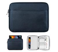 TiMOVO 9-11 Inch Tablet Sleeve with Pocket, Protective Carrying Case for iPad 11-inch A16 2025, iPad 10th Gen 10.9", Air 11"/10.9", Pro 11", Galaxy Tab A9+ 11", Space Gray