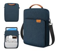 TiMOVO 9-11" Tablet Sleeve Bag Carrying Case with Strap, Indigo