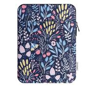 TiMOVO 9-11" Tablet Sleeve Bag for iPad 10th Gen. 10.9",iPad 9th/8th/7th Gen. 10.2",iPad Air 11/Air 5th/4th Gen. 10.9",Galaxy Tab A9+/A9 Plus 11",Protective Bag Fit Smart Keyboard, Colorful Flower