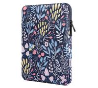 TiMOVO 9-11" Tablet Sleeve Bag for iPad 11-inch A16 2025, iPad 10.9"/10.2"| Air 11 Inch/5th/4th Gen. 10.9", Galaxy Tab A9+/A11Plus 11", Protective Bag Fit Smart Keyboard, Colorful Flower