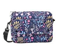 TiMOVO 9-11" Tablet Sleeve with Strap for iPad A16 Tab, Colorful Flower