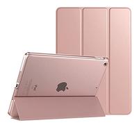 TiMOVO Case for iPad 9th Generation 2021/iPad 8th Generation 2020/iPad 7th Generation 2019, Ultra Thin Translucent Protective Smart Cover with Auto Sleep/Wake for iPad 10.2 Inches, Rose Gold