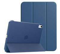 TiMOVO Case for iPad A16 11th Gen 11"/10th Gen 10.9", Dark Sea Blue | Slim Stand Cover, Hard Translucent Back, Support Touch ID, Auto Wake/Sleep