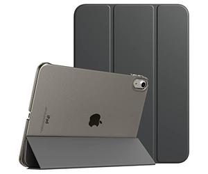 TiMOVO Case for iPad (A16) 11th Generation 11 Inch 2025/iPad 10th Generation 10.9 Inch 2022, Slim Stand Cover with Hard Translucent Back, Support Touch ID, Auto Wake/Sleep, Space Grey