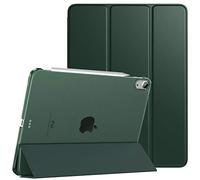 TiMOVO Case for iPad Air 11" M4/M3/M2, Air 5th/4th Gen 10.9" - Dark Green | Slim Stand, Hard Translucent Back Cover, Support Touch ID, Auto Wake/Sleep