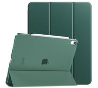 TiMOVO Case for iPad Air 13 Inch (M3/M2-2025/2024), Slim Stand Cover for iPad Air 13-inch, Support Touch ID, Auto Wake/Sleep Smart Shell with Translucent Back, Midnight Green