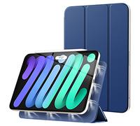 TiMOVO Case for iPad Mini 7 2024 (A17 Pro) / iPad Mini 6 2021, iPad Mini 7th/6th Generation Case 8.3 inch, Strong Magnetic Smart Folio Trifold Stand Cover, Support Apple Pencil Pro - Navy Blue