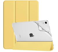 TiMOVO Case for New iPad Air 11 Inch (M3/M2-2025/2024), iPad Air 5th/4th Generation Case 2022/2020 10.9 Inch, Slim Soft TPU Translucent Frosted Back Cover, Auto Wake/Sleep, Light Yellow