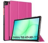 TiMOVO Case for Samsung Galaxy Tab A11+/A11 Plus 11" 2025, Begonia Red | Fit for SM-X230/X236/X238, Slim Lightweight, Stand Hard Back Shell, Auto Wake/Sleep