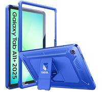 TiMOVO Case for Samsung Galaxy Tab A11+/A11 Plus 11'', Sapphire Blue | Fit for SM-X230/X236/X238, Built-in Screen Protector, Dust Plug & Precise Cutouts, Shockproof Rugged Full Body Protection