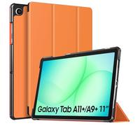 TiMOVO Case for Samsung Galaxy Tab A11+ Plus/A9+ Plus 11 Inch (2025/2023), Slim Lightweight Stand Hard Back Shell Protective Cover, Auto Wake/Sleep, Almond Yellow