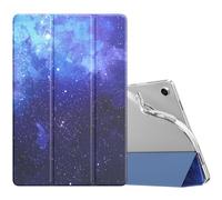 TiMOVO Case for Samsung Galaxy Tab A11+ Plus/A9+ Plus 11 Inch (2025/2023), Slim Soft TPU Translucent Frosted Back Protective Cover, Auto Wake/Sleep, Blue Starry Sky