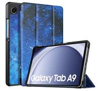 TiMOVO Case for Samsung Galaxy Tab A9 8.7 Inch 2023, Slim Lightweight Stand Hard Back Shell Protective Cover for All-New Galaxy Tab A9 8.7" Tablet SM-X110/X115/X117, Blue Starry Sky
