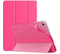 TiMOVO Case for Samsung Galaxy Tab A9+/A Plus 11" 2023, Slim Soft TPU Translucent Frosted Back Protective Cover for Galaxy Tab A9+ Tablet SM-X210/X216/X218, Auto Wake/Sleep, Bright Pink