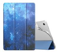 TiMOVO Case for Samsung Galaxy Tab A9+/A9 Plus 11" 2023, Slim Soft TPU Translucent Frosted Back Protective Cover for Galaxy Tab A9+ Tablet SM-X210/X216/X218, Auto Wake/Sleep, Blue Starry Sky