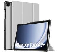 TiMOVO Case for Samsung Galaxy Tab A9+/A9 Plus 11 Inch 2023 SM-X210/X216/X218, Slim Lightweight Stand Hard Back Shell Protective Cover, Auto Wake/Sleep, Silver Gray